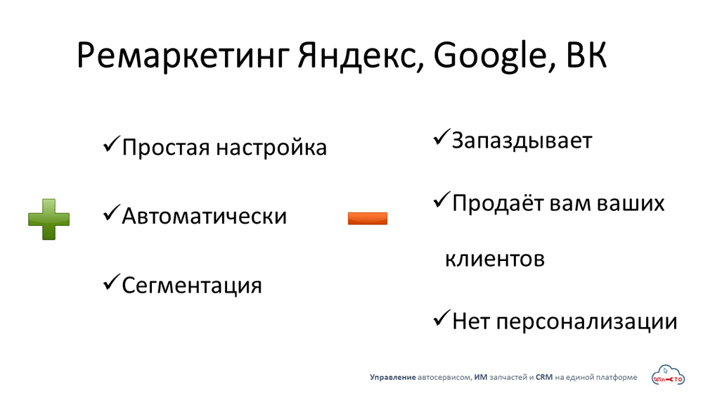 Ремаркетинг Яндекс Google ВК простая настройка сегментация  в Волгограде